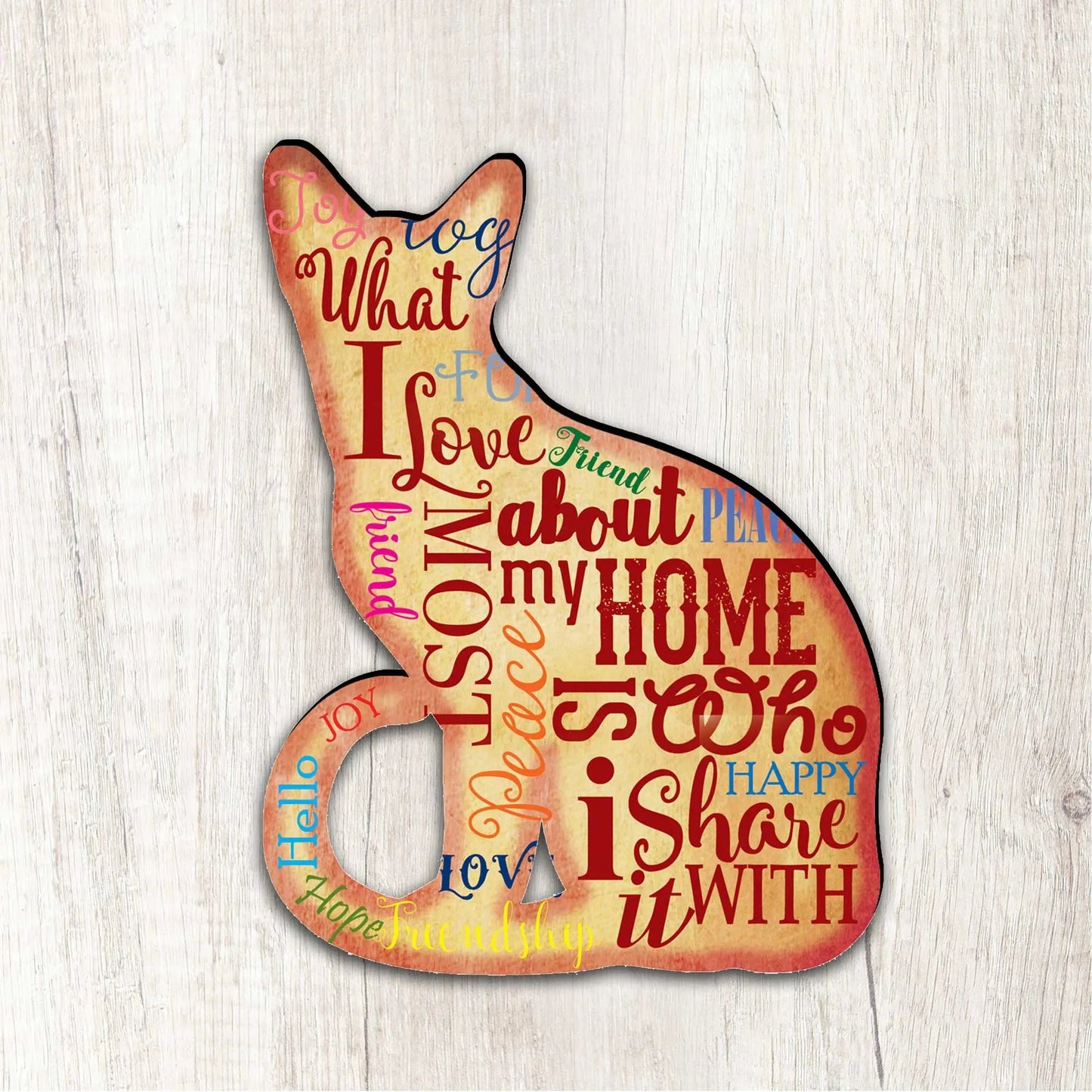 Sweet Home Cat Tree and Wall Decor - Designocracy - 8198113M-3