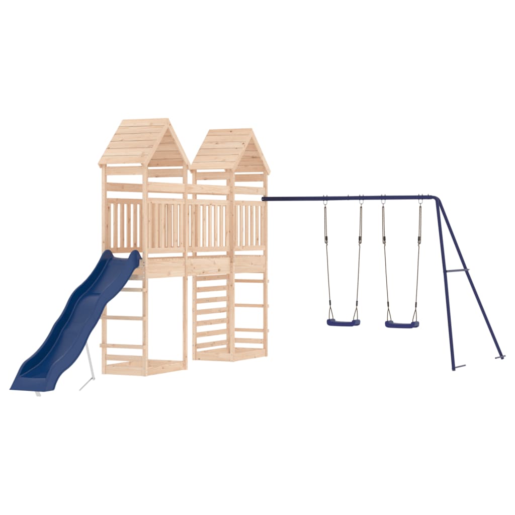 vidaXL Outdoor Playset Solid Wood Pine VidaXL