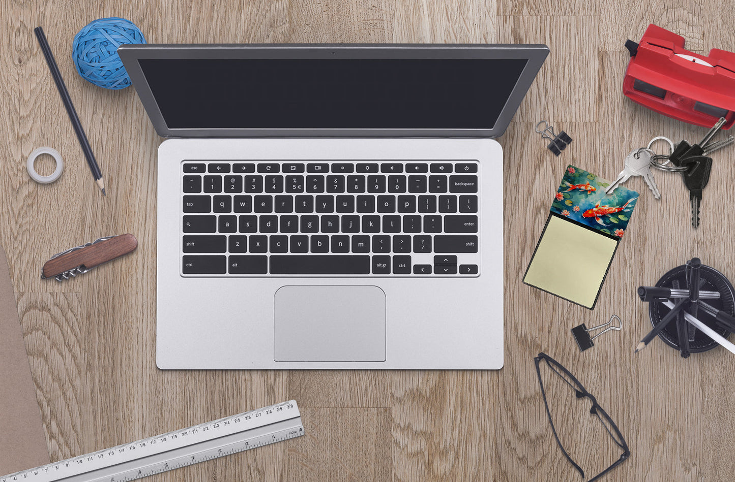 Koi Fish Sticky Note Holder Caroline's Treasures