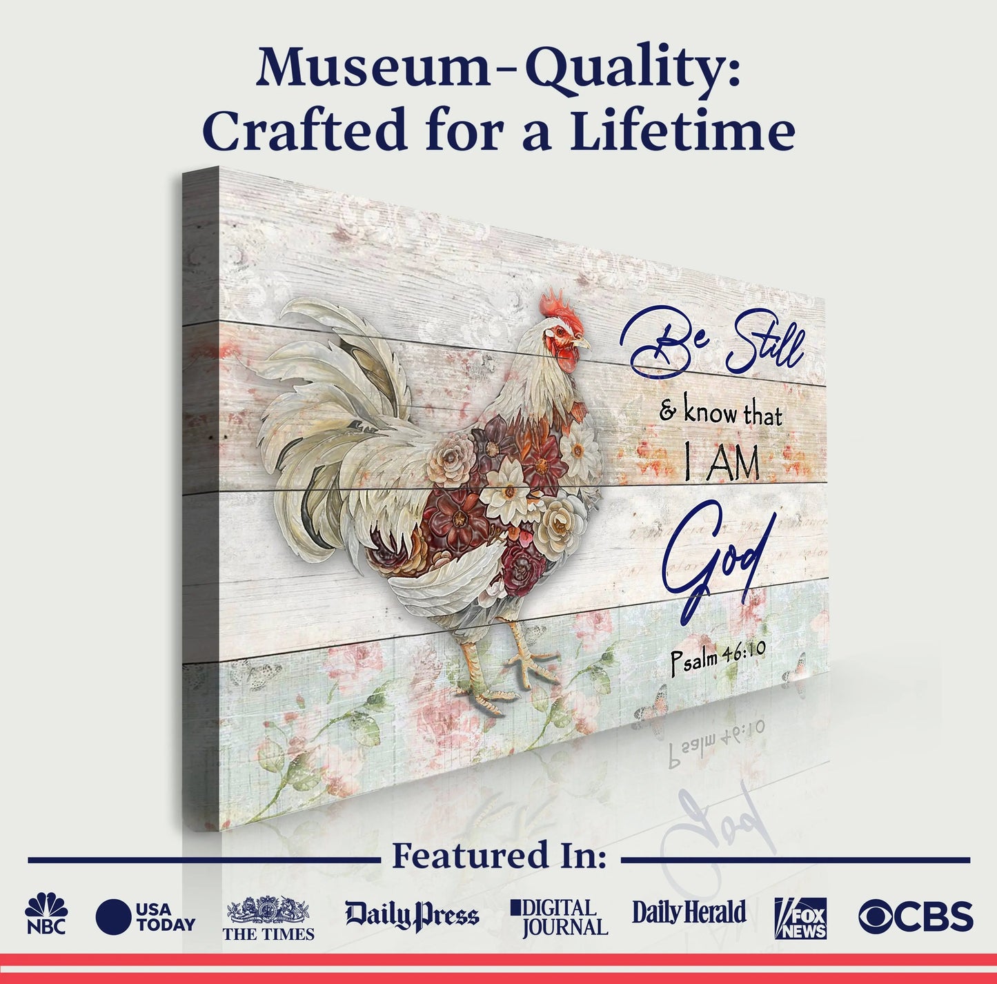 Be Still Faith Sign II Tailored Canvases