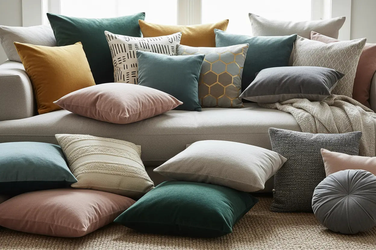 Assortment-Of-Soft-Pillows Vivid Treasure Zone