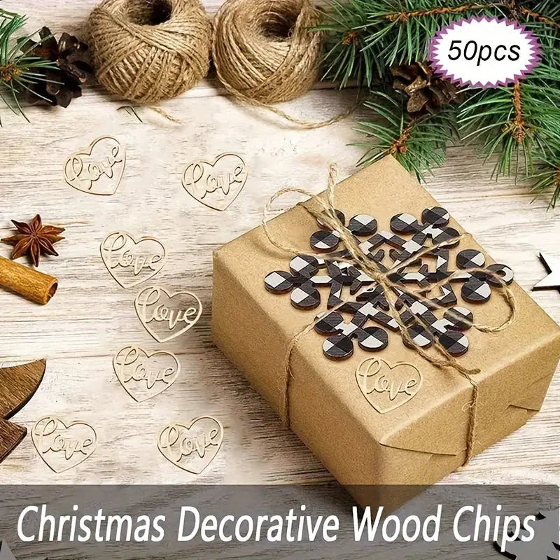 Love Heart Wood Crafts for DIY Home Decor TM