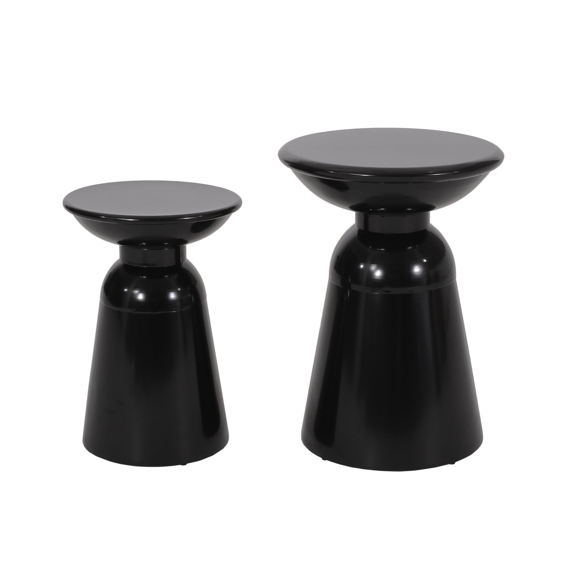 2 Metal Side Tables G-BlakHom