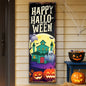 Halloween Welcome Sign Tailored Canvases