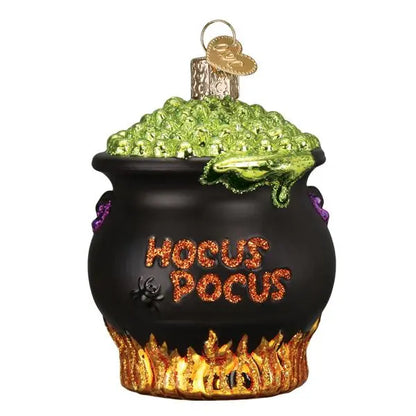 Halloween Cauldron Ornament Old World Christmas