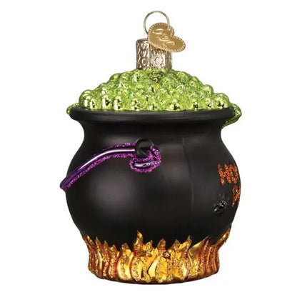 Halloween Cauldron Ornament Old World Christmas