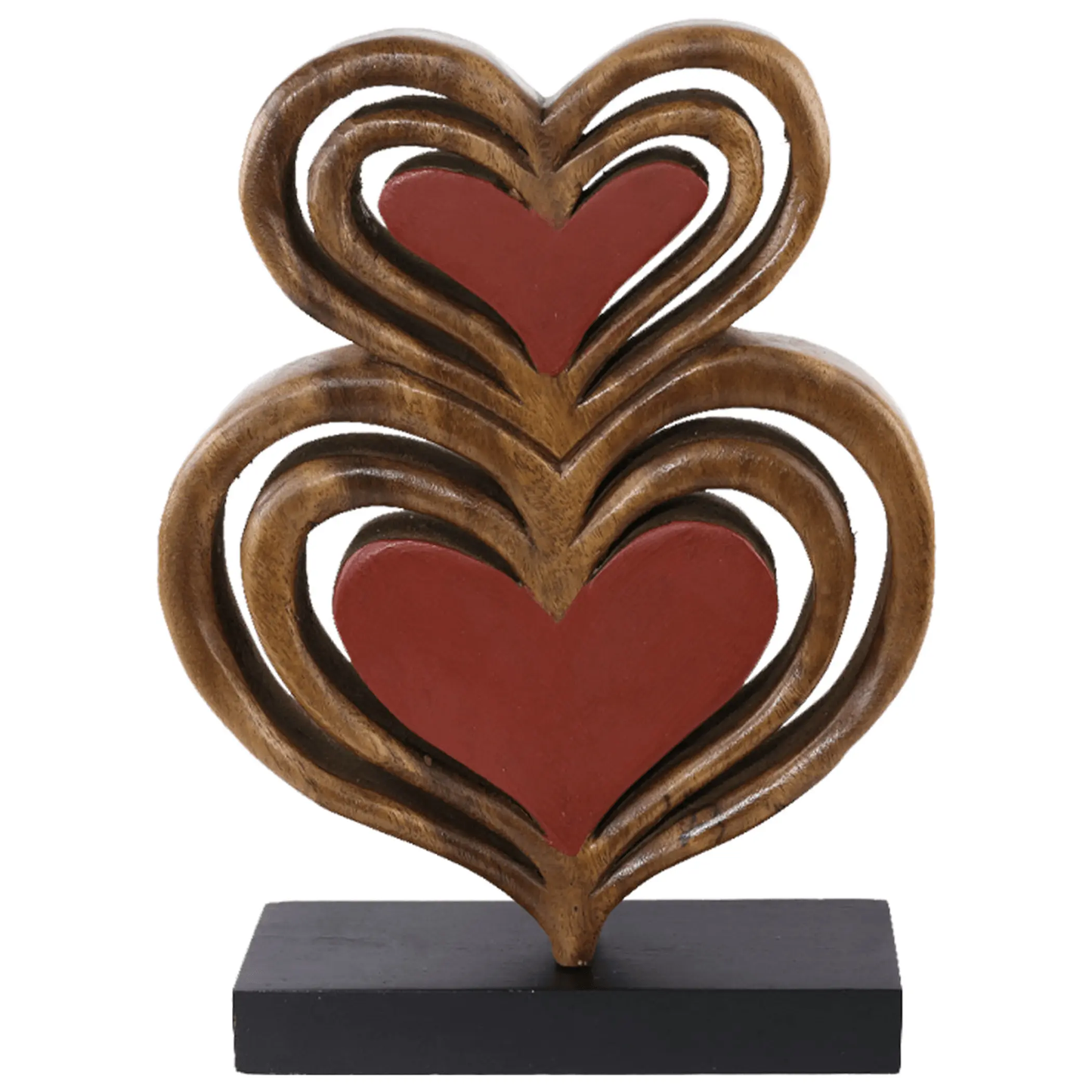Handcrafted Acacia Wood Sculpture For Timeless Home Decor-1