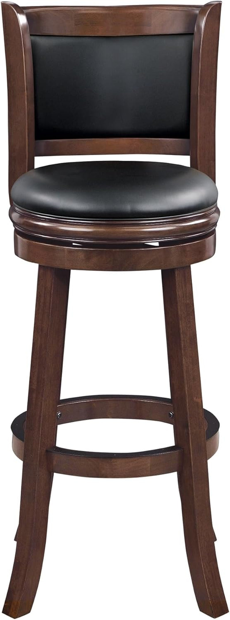 Augusta Extra Tall Bar Stool, Cappuccino ShipItFurniture