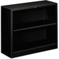 Brigade 2-Shelf 29-Inch H Bookcase, Black Steel (S30ABCP)-0
