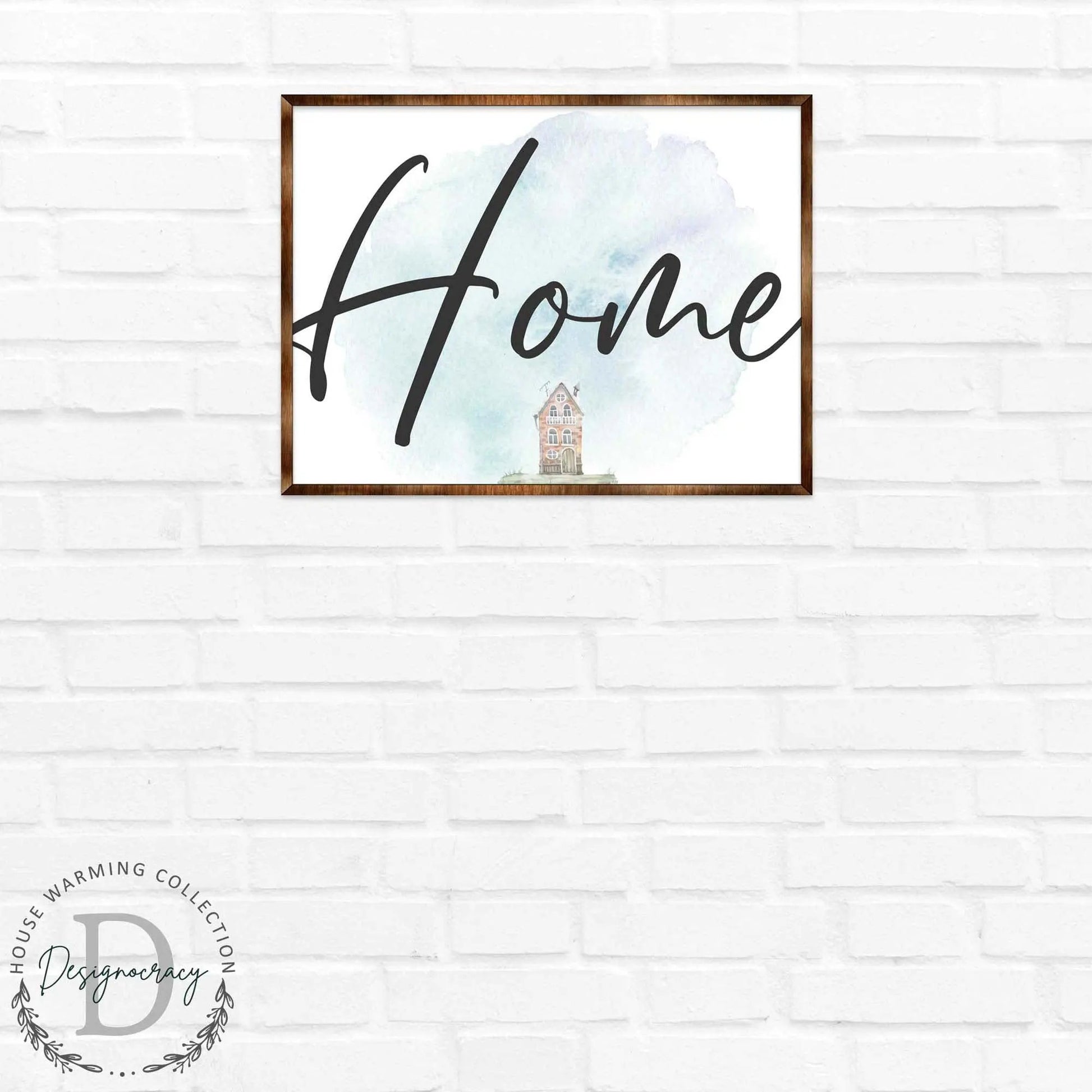 Home - Wooden Housewarming Gift - Contemporary Decor - Wall Decor - Farmhouse Sign - 310338-3
