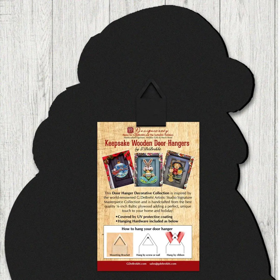 Witch Halloween Door Decor by G. DeBrekht - Thanksgiving Halloween Decor - 8114011H G. DeBrekht