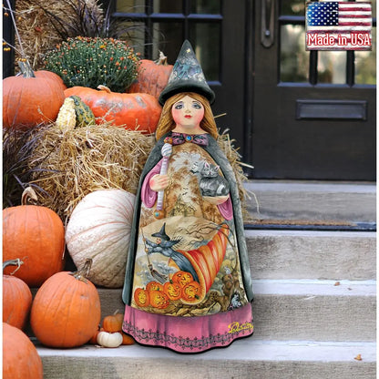 Witch Halloween Door Decor by G. DeBrekht - Thanksgiving Halloween Decor - 8114170H G. DeBrekht