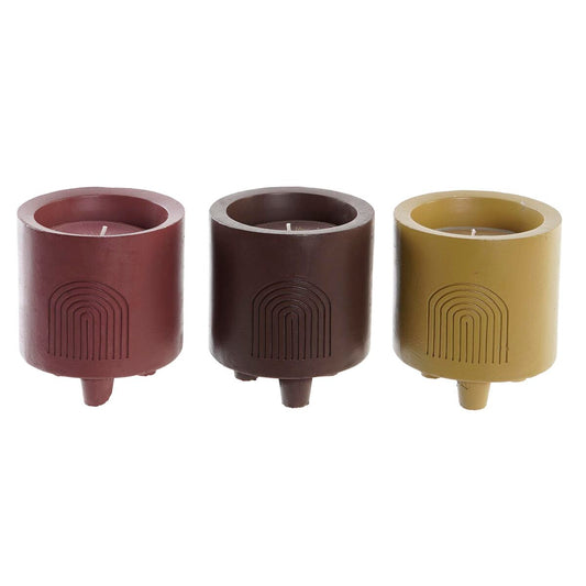 Scented Candle DKD Home Decor (150 g) (3 Units) DKD Home Decor