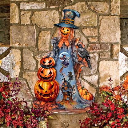 Halloween Pumpkin Holiday Door Décor by G. DeBrekht - Halloween Décor - 8652796H G. DeBrekht