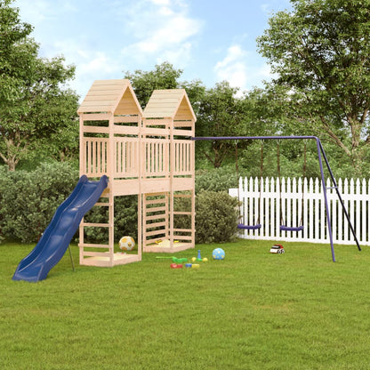 vidaXL Outdoor Playset Solid Wood Pine VidaXL