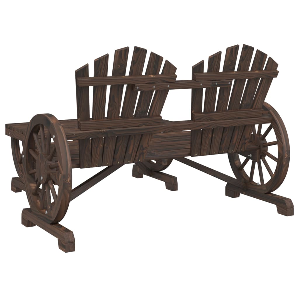 vidaXL 2 Piece Patio Lounge Set Solid Wood Fir VidaXL