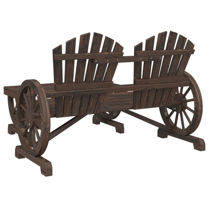 vidaXL 2 Piece Patio Lounge Set Solid Wood Fir VidaXL