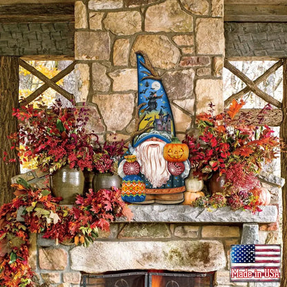 Halloween Gnome Door Decor by G. DeBrekht - Thanksgiving Halloween Decor - 8611016H G. DeBrekht