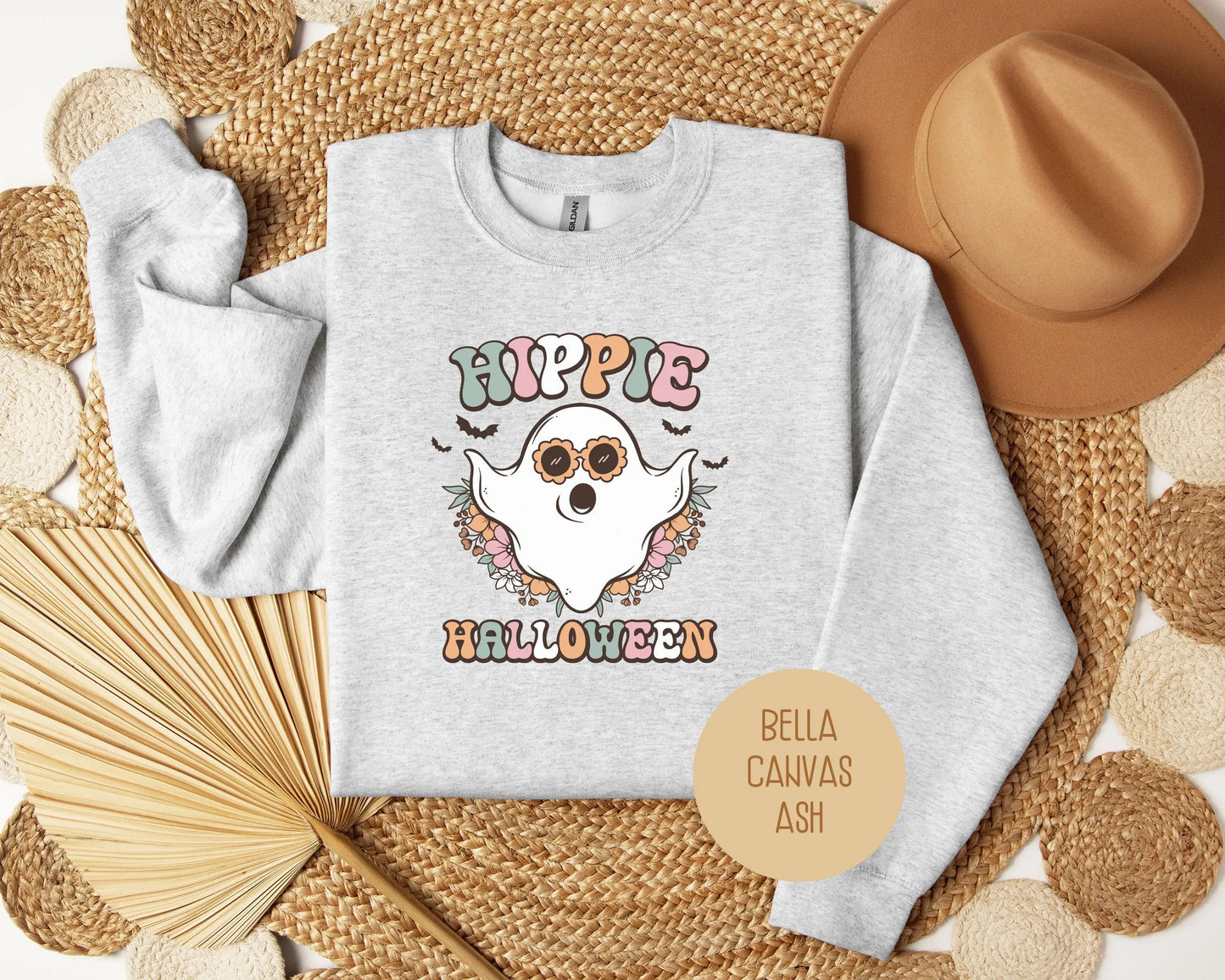 Hippie Halloween Sweatshirt Printify