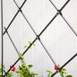 Outdoor 7-FT. Tall Wrought Iron Lattice Garden Trellis FastFurnishings