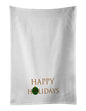 Horse - Percheron Horse Happy Holidays Kitchen Towel Set of 2-0