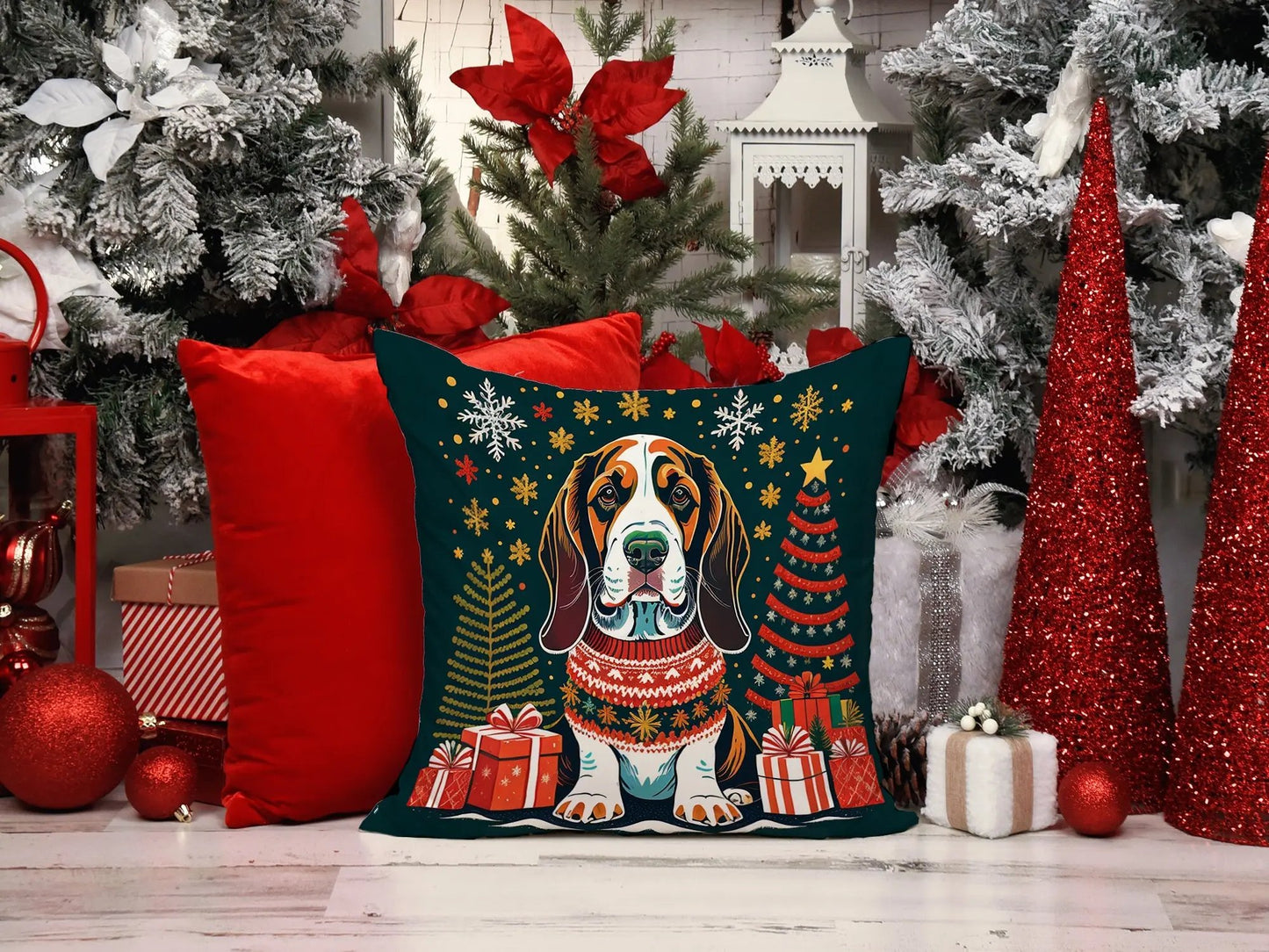 Christmas Pillow - Vivid Treasure Zone