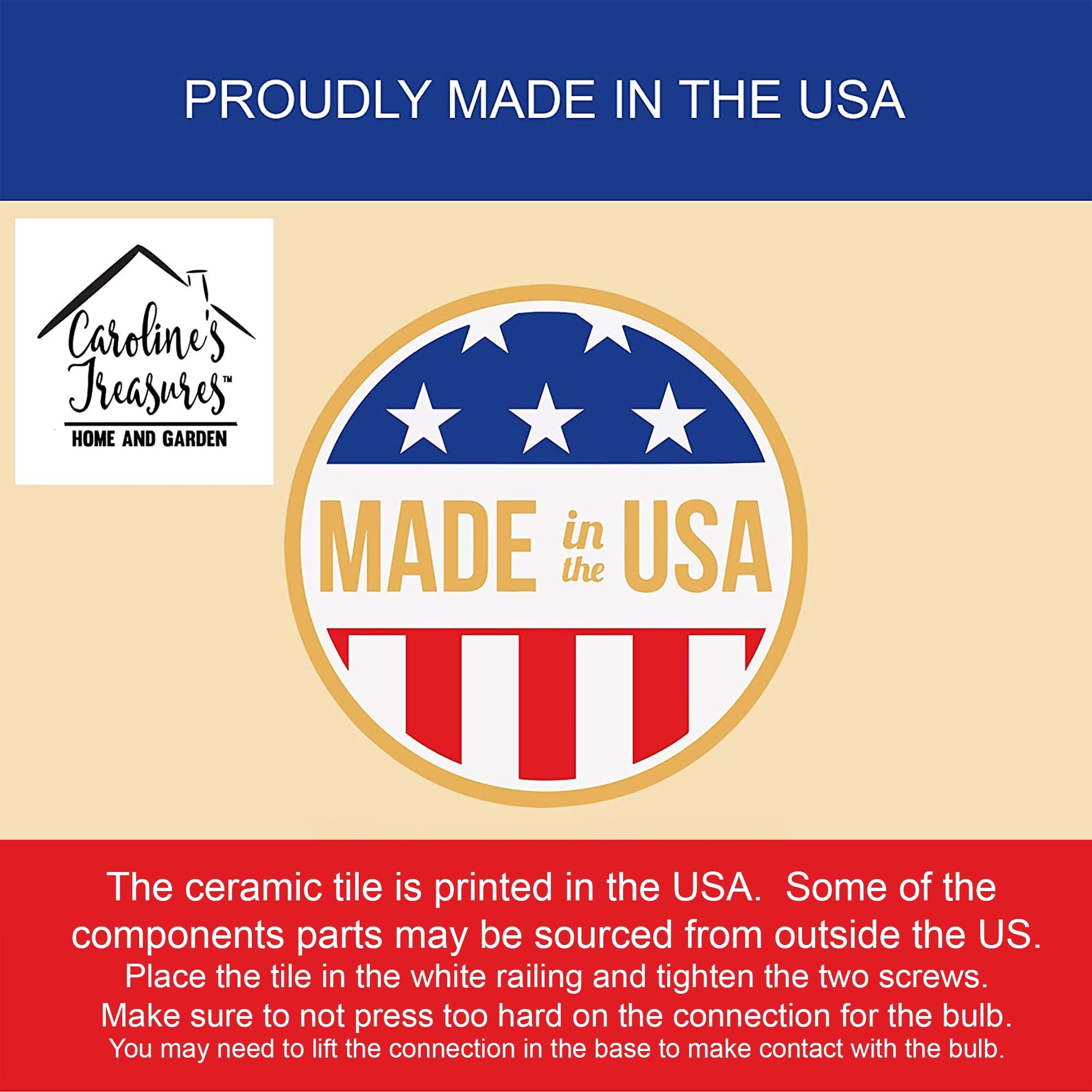 Carnations in Watercolor Ceramic Night Light Caroline's Treasures