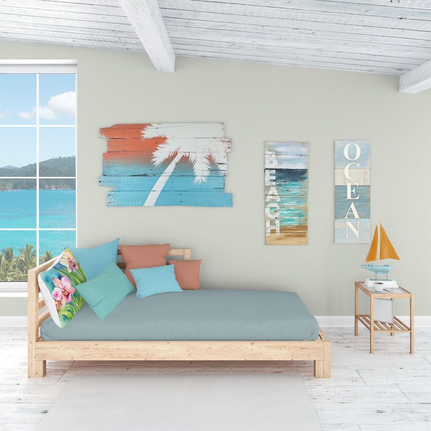 Orchids in Watercolor Standard Pillowcase Caroline's Treasures