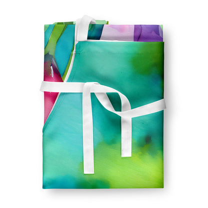 Freesias in Watercolor Apron Caroline's Treasures