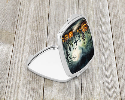 Graveyard Spooky Halloween Compact Mirror Caroline's Treasures