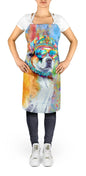 Akita Hippie Dawg Apron - Vivid Treasure Zone
