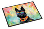 Scottish Terrier Hippie Dawg Doormat Caroline's Treasures