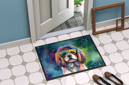 Shih Tzu Hippie Dawg Doormat Caroline's Treasures