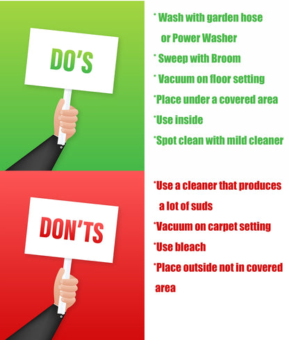 Shih Tzu Hippie Dawg Doormat Caroline's Treasures