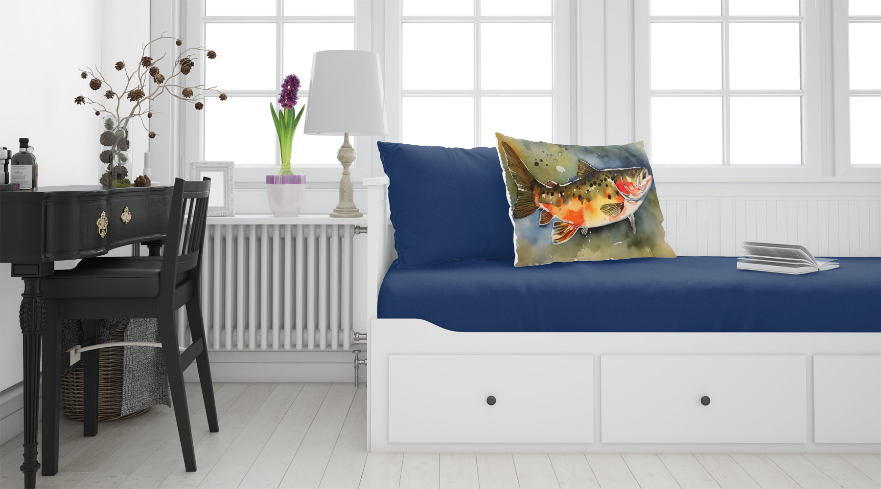 Brook Trout Standard Pillowcase Caroline's Treasures
