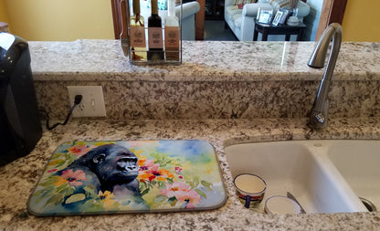 Gorilla Dish Drying Mat Caroline's Treasures