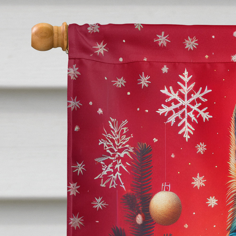 Belgian Tervuren Holiday Christmas House Flag Caroline's Treasures