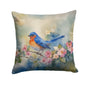 Bluebird Throw Pillow-0