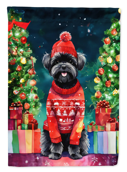 Affenpinscher Christmas House Flag Caroline's Treasures