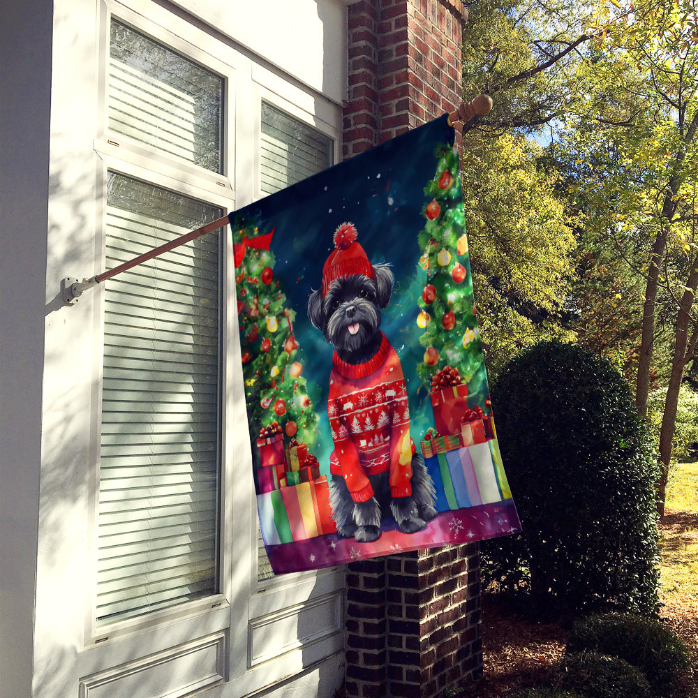 Affenpinscher Christmas House Flag Caroline's Treasures