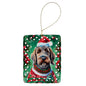 Wirehaired Pointing Griffon Christmas Porcelain Ornament-0
