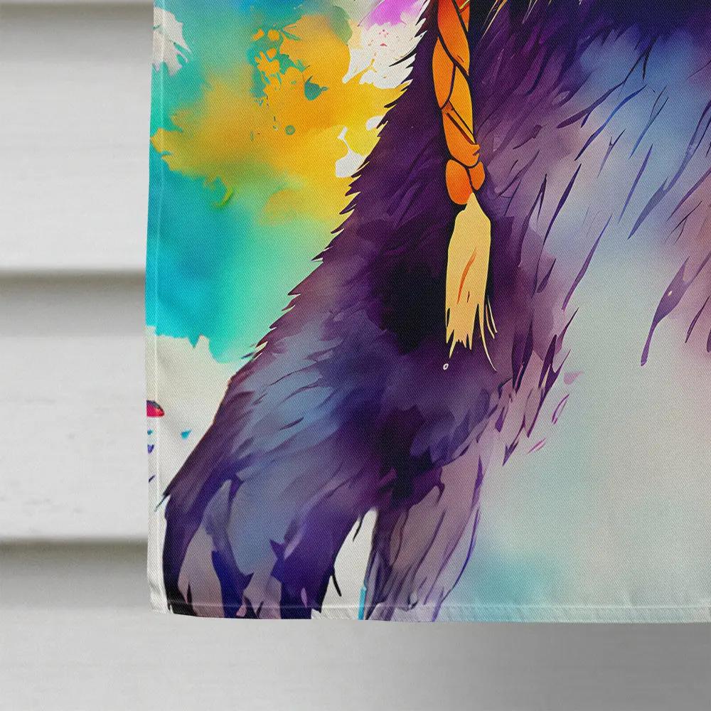 Hippie Animal Otter House Flag - Vivid Treasure Zone