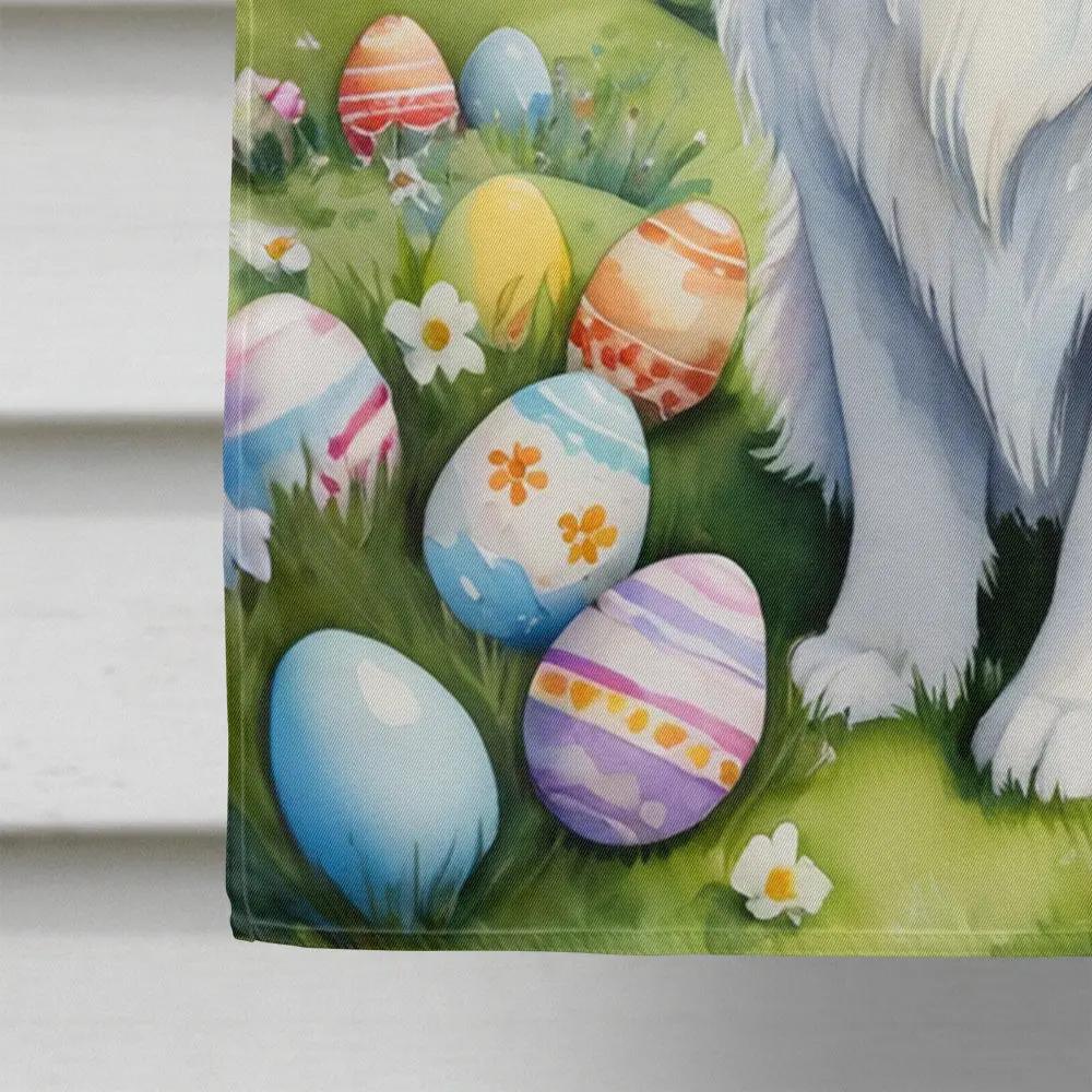 Great Pyrenees Easter Egg Hunt House Flag Caroline's Treasures
