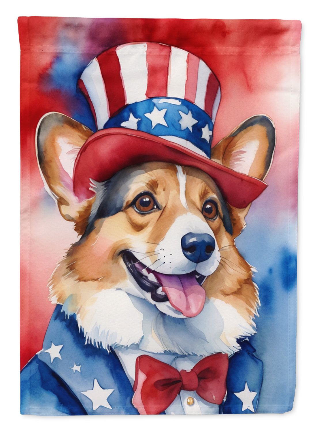 Corgi Patriotic American Garden Flag Caroline's Treasures