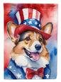 Corgi Patriotic American Garden Flag Caroline's Treasures