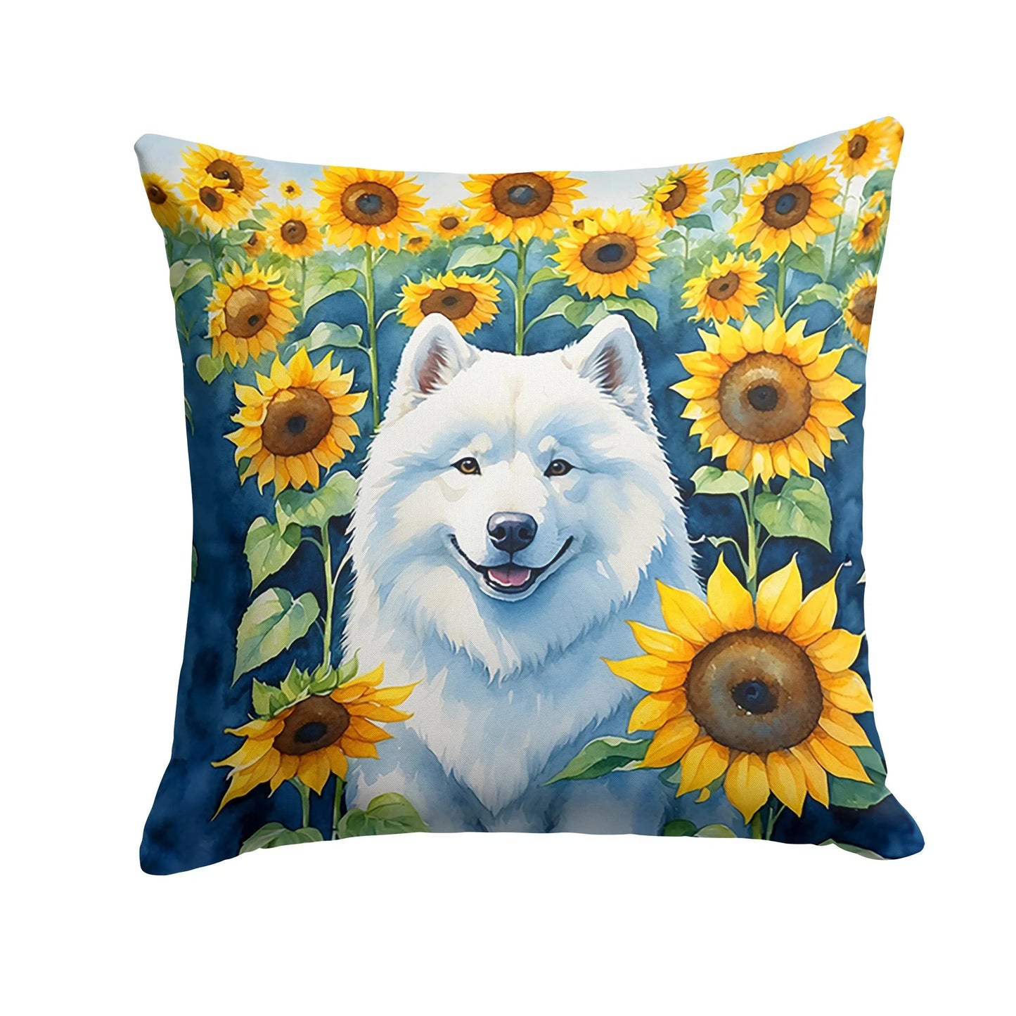 Samoyed Pillow: Cozy Decorative Comfort for Animal Lovers - Vivid Treasure Zone