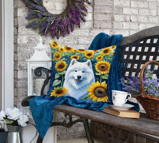 Samoyed Pillow: Cozy Decorative Comfort for Animal Lovers - Vivid Treasure Zone