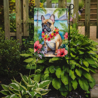 French Bulldog Luau Garden Flag Caroline's Treasures
