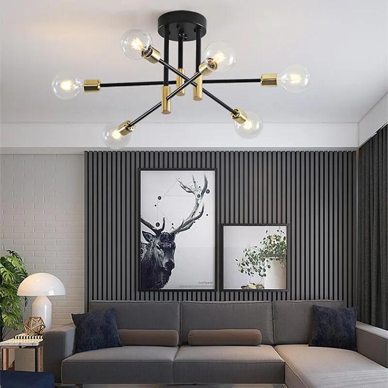 Modern Chandelier LED Ceiling Lamp Ai BlakHom