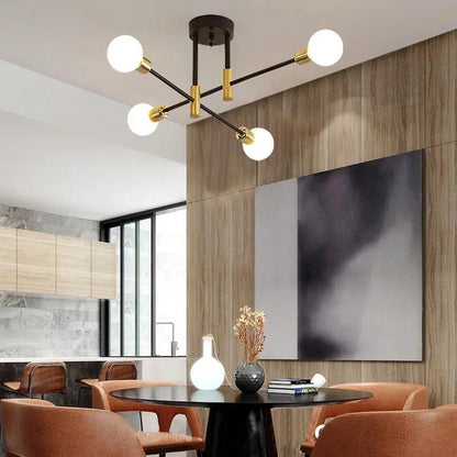 Modern Chandelier LED Ceiling Lamp Ai BlakHom